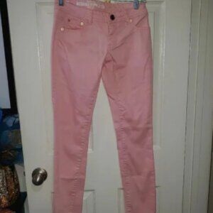 NWOT Light Pink Denim Skinny Jeans Size 3